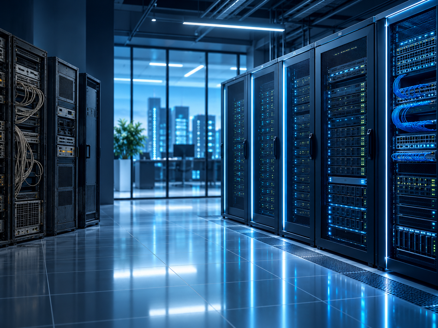 Infrastructure modernization with server, storage and network systems